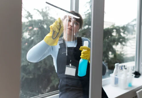 Nettoyage de vitres intérieures et extérieures à Loubeyrat